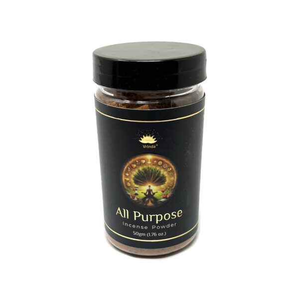 Shreyshti Incense Powder, All Purpose, Approx 50g for spell, wiccan, pagan, rituals, reiki, religious, aroma therapy purposes